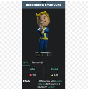 Bobbleheads Small guns