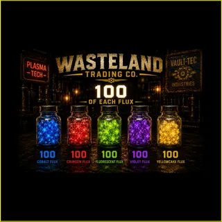 100 of each flux