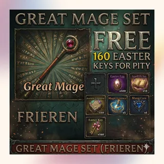 GREAT MAGE SET + FREE 160 EASTER KEY 