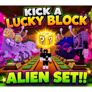 Kick a Lucky Block 10 Alien Brainrots!!