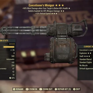 Weapon | ExeE15rl Minigun