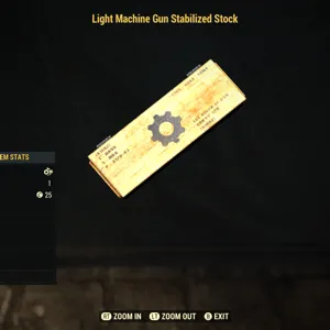 LMG Stabilized Stock Mod