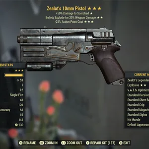 ZE25 10mm Pistol