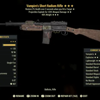 VE90 Radium Rifle