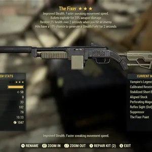 Weapon | VE Stealth Fixer