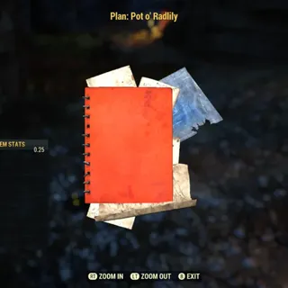 Pot o’ Radlily Plan