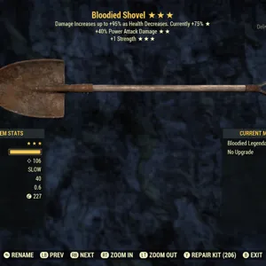 Weapon | B401S Shovel