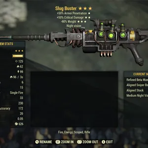 Slug Buster Plasma Rifle