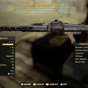 Weapon | Ber E Stealth LMG