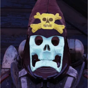 Glowing Skull Mask