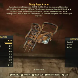 Sturdy Rage Chest Med
