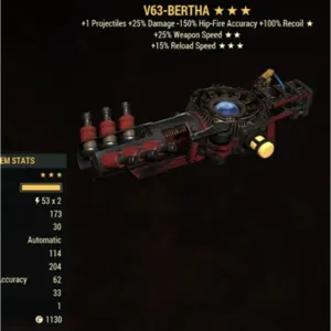 V63 Bertha Tesla Rifle