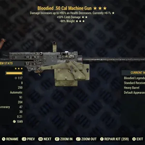 Weapon | B LD 90rw Fifty Cal