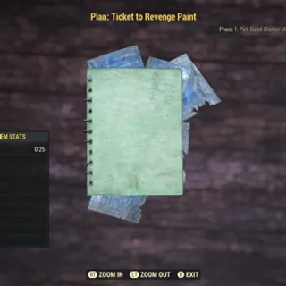 Ticket to Revenge Paint