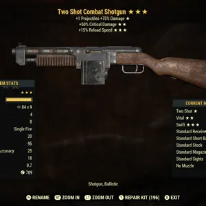 TS50c15r Combat Shotgun