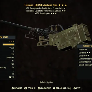 FE15r Fifty Cal MG