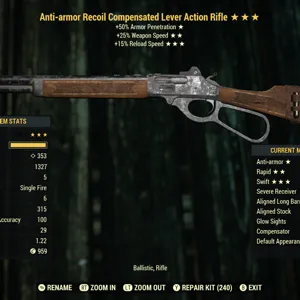 AA2515r Lever Rifle