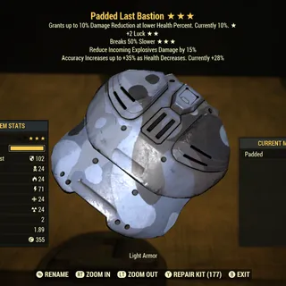 Padded Last Bastion