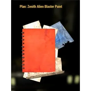 Zenith Alien Blaster Paint Plan
