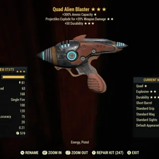 QE50dur Blaster