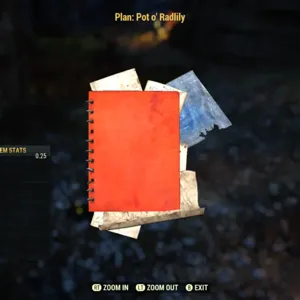 Pot o’ Radlily Plan