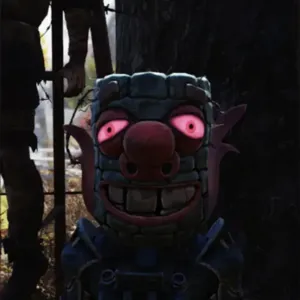 Glowing Corn Cob Mask
