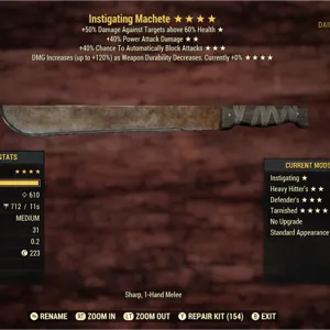 IHHD Tarnished Machete