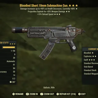 BE15r 10mm SMG