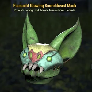 Glowing Scorchbeast Mask