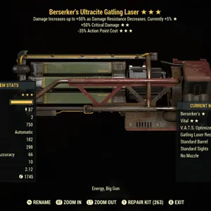 Ber50c35 UC Gat Laser