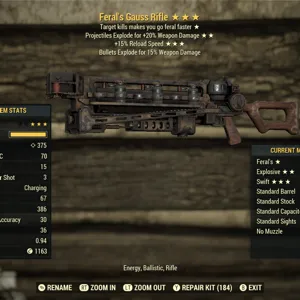 FeralE15r Gauss rifle