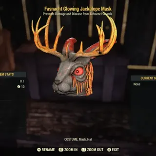 Fasnacht Glowing Jackalope
