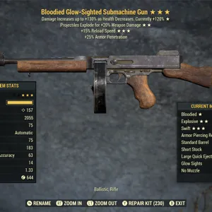 BE15r .45 Submachine Gun