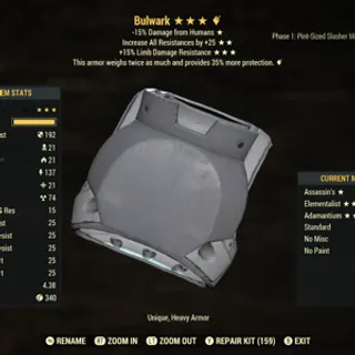 Bulwark Unique Chest