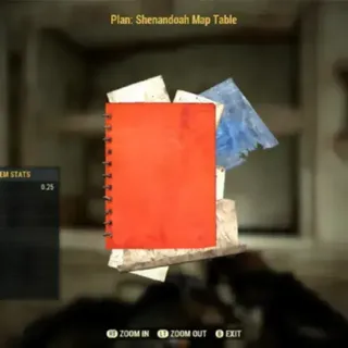 Shenandoah Map Table