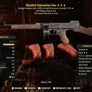 B2535 .45 Submachine Gun