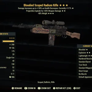 BE90 Radium Rifle