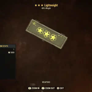 Lightweight Weapon Mod