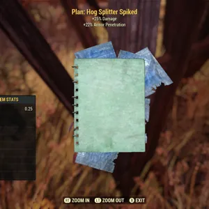 Hog Splitter Spiked Plan