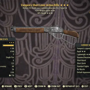 Weapon | V2590 Lever Gun