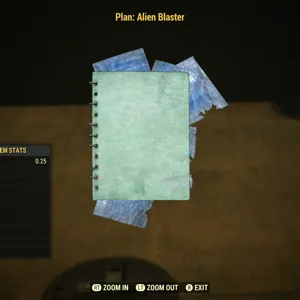 Alien Blaster Plan