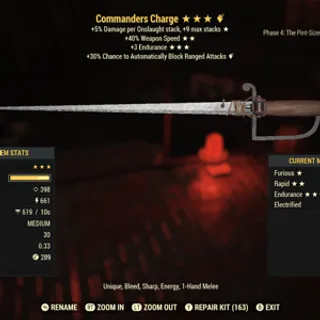 Commander’s Charge