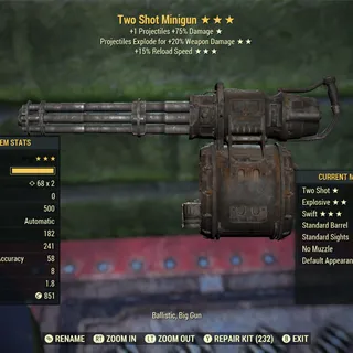 TSE15r Minigun