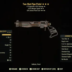 T2535 Pipe Pistol
