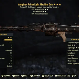 Weapon | V2590 LMG