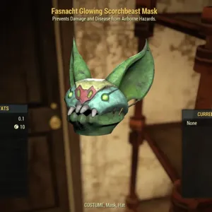 Glowing Scorchbeast Mask