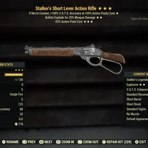 Weapon | SE25 Lever Gun