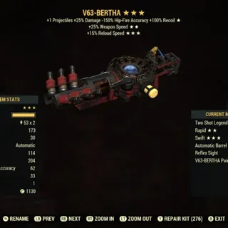 V63 Bertha Tesla