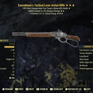 Weapon | EE15c Lever Gun