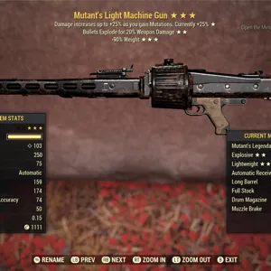 Weapon | ME90 LMG